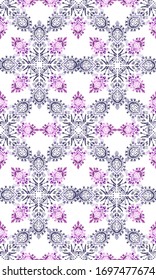 Ziermuster. Dekorative Textur für die Oberflächengestaltung. Filigree Vektorillustration-Ornament.
