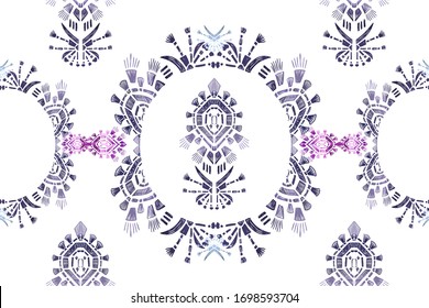 Ornamental print pattern. Decorative texture for surface design. Filigree vector ornament