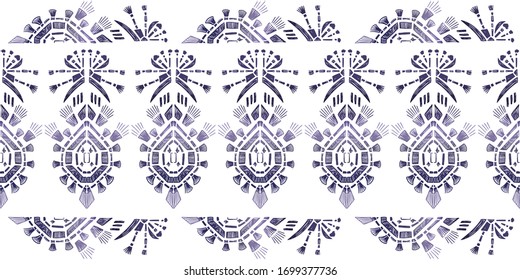 Ornamental print pattern. Decorative texture for surface design. Filigree vector ornament.