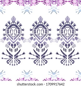 Ornamental print pattern. Decorative texture for surface design. Filigree vector ornament