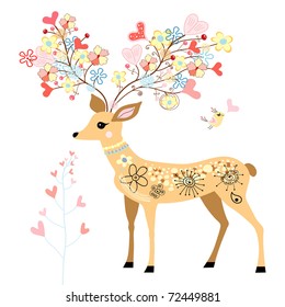 ornamental reindeer