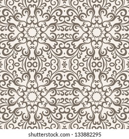 Ornamental round lace
