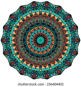  Ornamental round lace