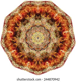 ornamental round lace