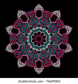 ornamental round lace