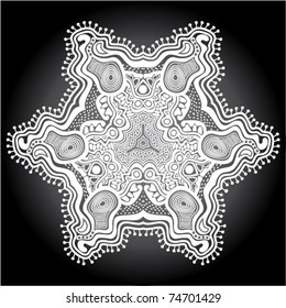 ornamental round lace