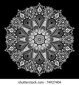 ornamental round lace