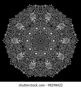 ornamental round lace