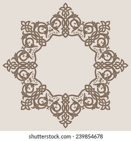 ornamental round lace, circle ornament