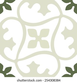 Ornamental round morocco seamless pattern. Orient traditional ornament. Oriental motif. Flat.