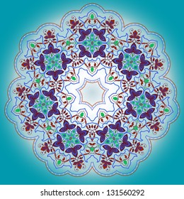 ornamental round pattern