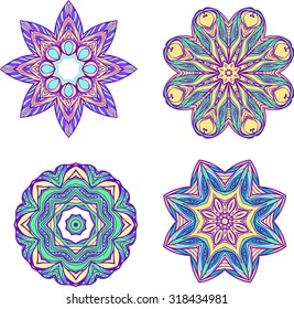 Ornamental round pattern