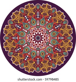 ornamental round pattern