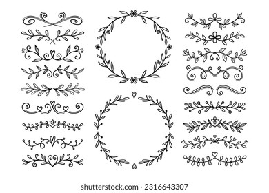 Ornamental Rule Lines in Different Design