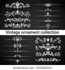 Ornamental Rule Lines in Different Design