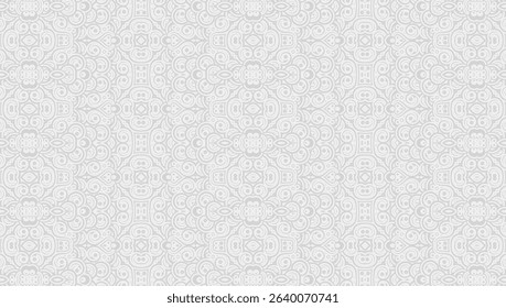 Ornamental Seamless Artistic Texture Background