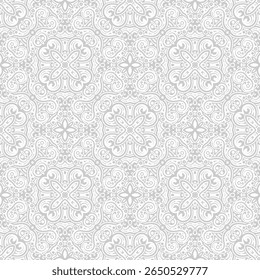 Ornamental Seamless Artistic Texture Background