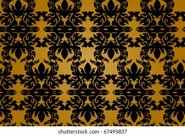 Ornamental seamless background