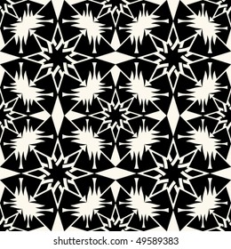 ornamental seamless background, vector illustration