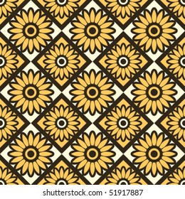 ornamental seamless background, vector image
