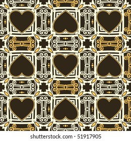 ornamental seamless background, vector image
