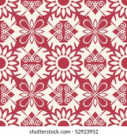 ornamental seamless background, vector image