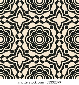 ornamental seamless background, vector image