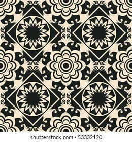 fondo ornamental transparente, imagen vectorial