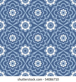 ornamental seamless background, vector image