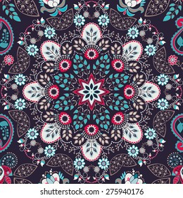 Ornamental seamless pattern