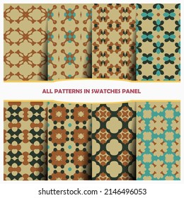 Ornamental seamless pattern. abstract background. seamless pattern. Abstract seamless geometries pattern. Design for decor, prints, textile, furniture, cloth, digital