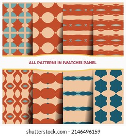 Ornamental seamless pattern. abstract background. seamless pattern. Abstract seamless geometries pattern. Design for decor, prints, textile, furniture, cloth, digital