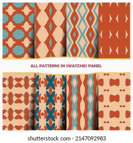 Ornamental seamless pattern. abstract background. seamless pattern. Abstract seamless geometries pattern. Design for decor, prints, textile, furniture, cloth, digital