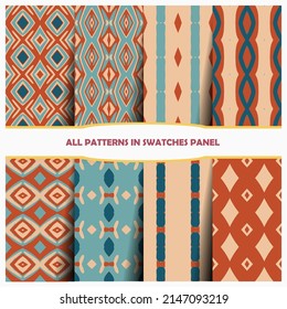 Ornamental seamless pattern. abstract background. seamless pattern. Abstract seamless geometries pattern. Design for decor, prints, textile, furniture, cloth, digital