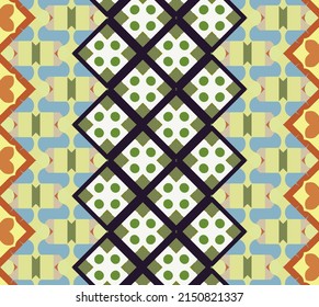 Ornamental seamless pattern. abstract background. seamless pattern. Abstract seamless geometries pattern. Design for decor, prints, textile, furniture, cloth, digital