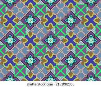 Ornamental seamless pattern. abstract background. seamless pattern. Abstract seamless geometries pattern. Design for decor, prints, textile, furniture, cloth, digital