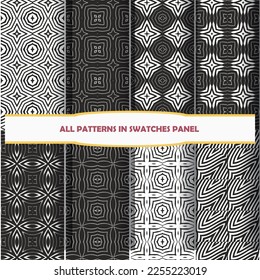 Ornamental seamless pattern. abstract background. seamless pattern. Abstract seamless geometries pattern. Design for decor, prints, textile, furniture, cloth, digital