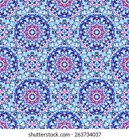 Ornamental Seamless Pattern. Abstract Geometrical Vector Background
