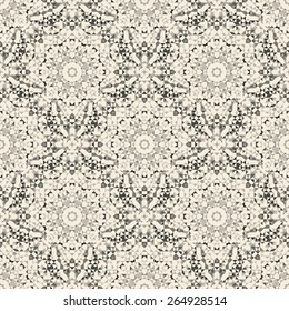Ornamental Seamless Pattern. Abstract Geometrical Vector Background