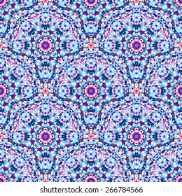 Ornamental Seamless Pattern. Abstract Geometrical Vector Background