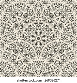 Ornamental Seamless Pattern. Abstract Geometrical Vector Background
