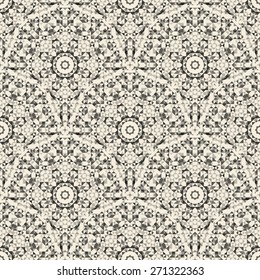 Ornamental Seamless Pattern. Abstract Geometrical Vector Background