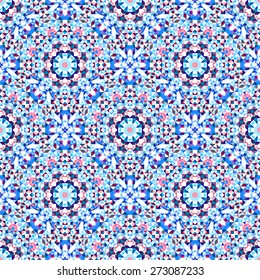 Ornamental Seamless Pattern. Abstract Geometrical Vector Background