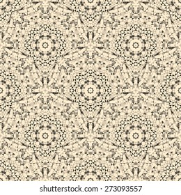 Ornamental Seamless Pattern. Abstract Geometrical Vector Background