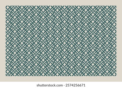 Ornamental Seamless Pattern Design Template.