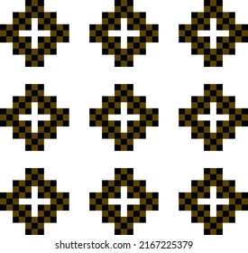Das nahtlose Ziermuster ist ein Ziermuster-Design mit schönen Mustern.