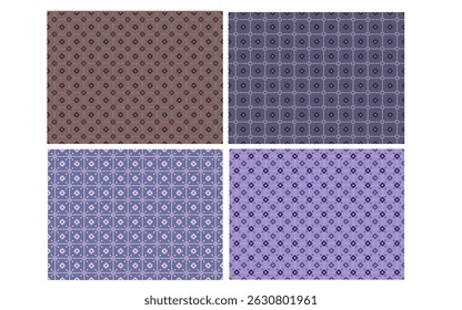 Ornamental Seamless Pattern with Diamond Motifs in Brown and Pink Tones. Gray and blue. repeat. tiling seamless.