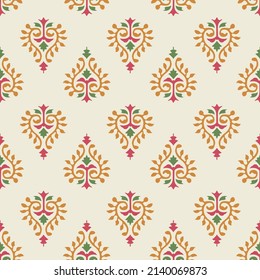 ORNAMENTAL SEAMLESS PATTERN IN EDITABLE VECTOR FILE