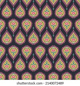 ORNAMENTAL SEAMLESS PATTERN IN EDITABLE VECTOR FILE