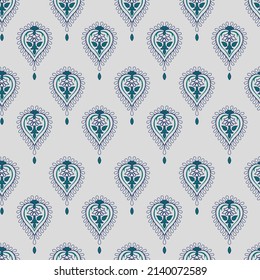 ORNAMENTAL SEAMLESS PATTERN IN  EDITABLE VECTOR FILE